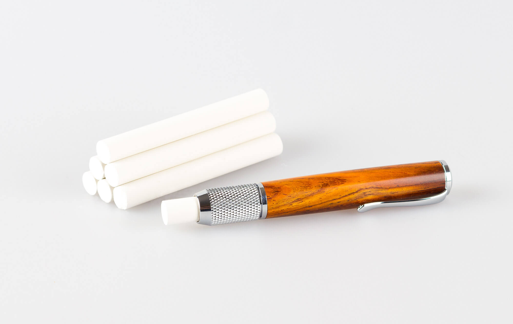 Handgefertigter Kreidehalter aus Cocobolo
